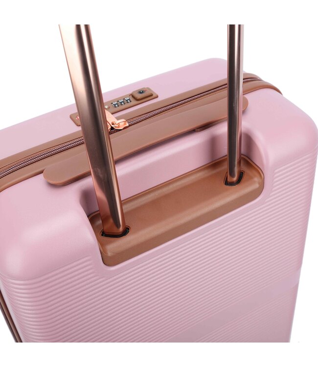 Decent Stella handbagage koffer Poederroze