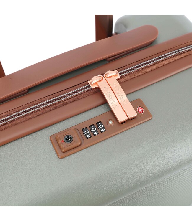 Decent Stella handbagage koffer Licht groen