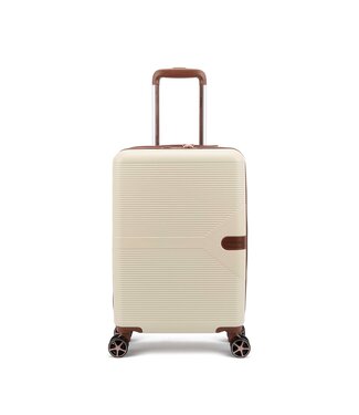 Decent Stella handbagage koffer Ivoor / Gebroken wit 37L 55x35x20cm