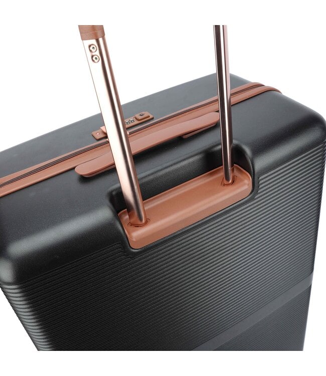 Decent Stella Grote koffer Zwart