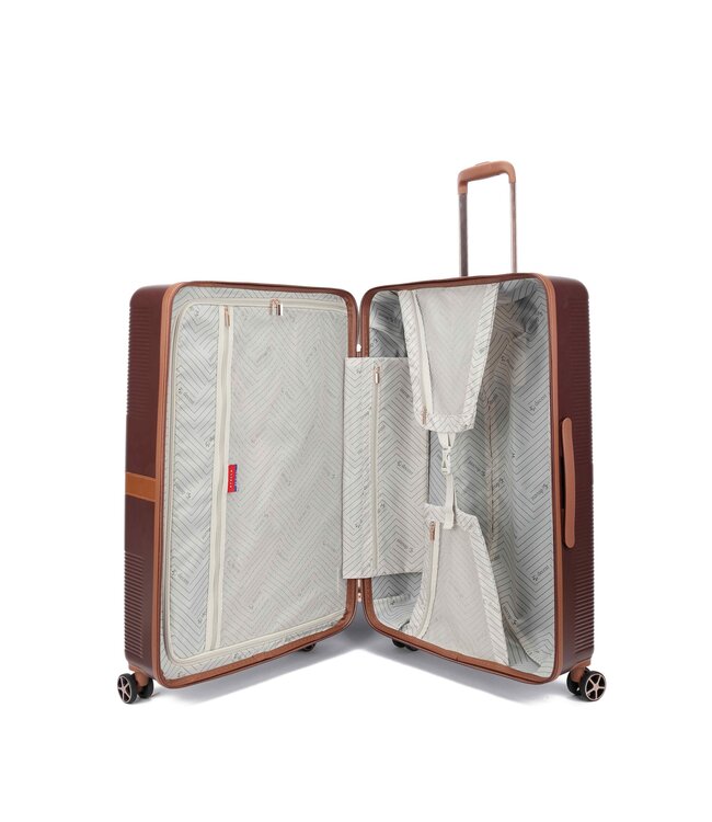 Decent Stella Grote koffer Bruin