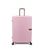 Decent Stella Grote koffer Poederroze