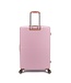 Decent Stella Grote koffer Poederroze