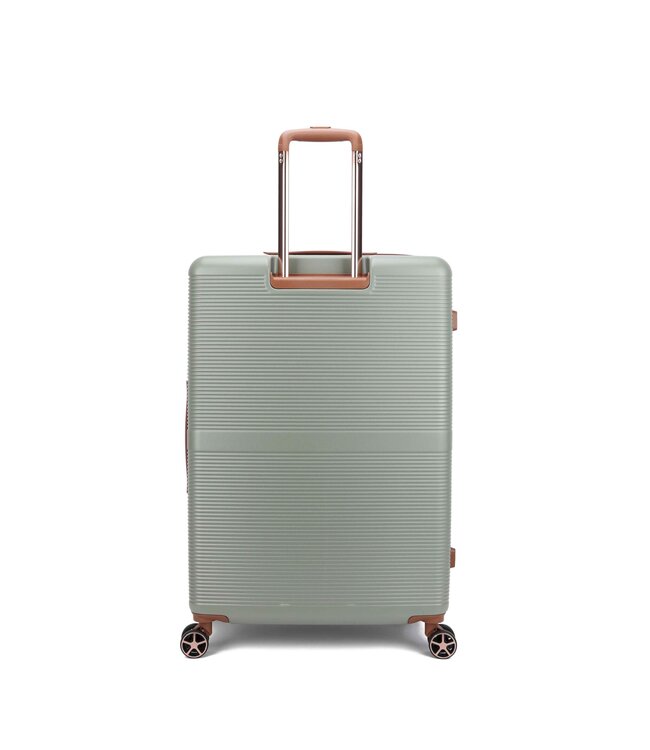 Decent Stella Grote koffer Licht groen