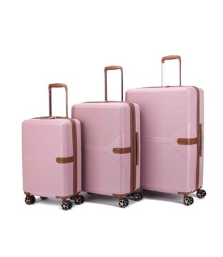 Decent Decent Stella Set de Valises Rose 77x50x31cm