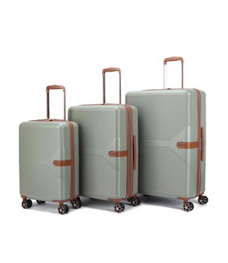 Decent Decent Stella Set de Valises Vert 77x50x31cm