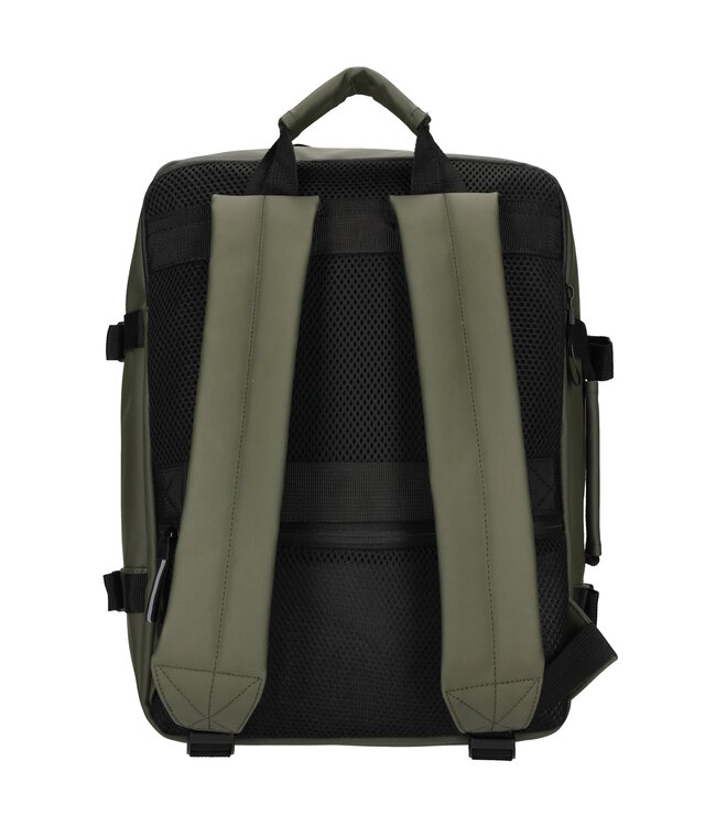 Enrico Benetti Waterproof Cabin Rugzak Underseater 17'' Bergen Olijf