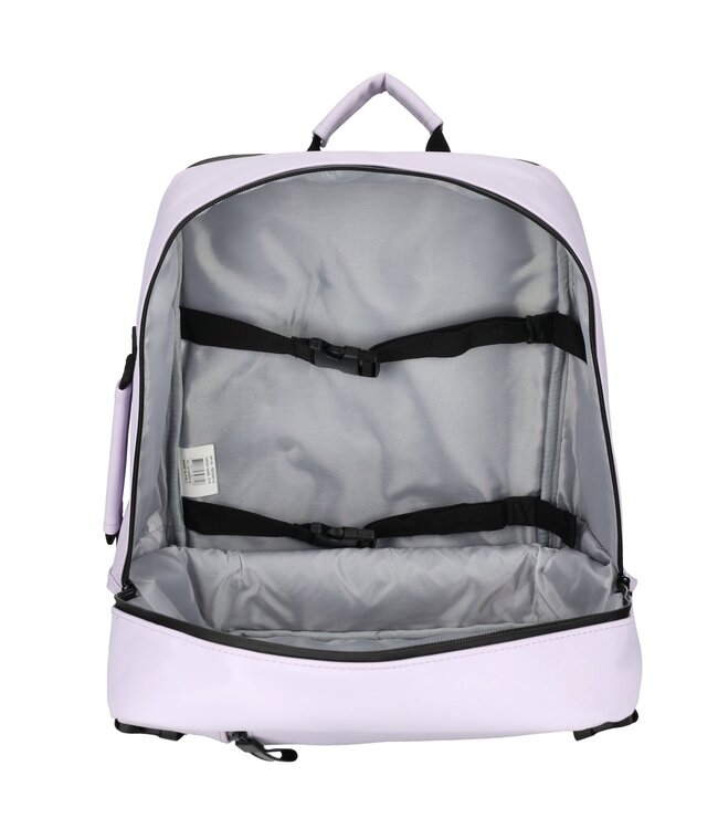 Enrico Benetti Transavia Cabin Rugzak 40x30x20cm Underseater Lila GRATIS adreslabel, oogmasker en oordopjes
