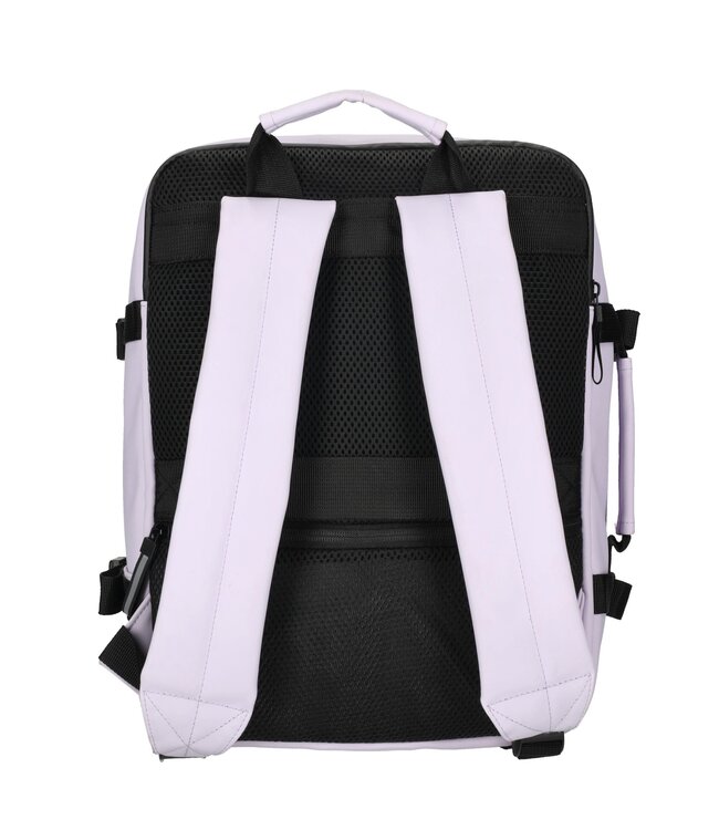 Enrico Benetti Transavia Cabin Rugzak 40x30x20cm Underseater Lila GRATIS adreslabel, oogmasker en oordopjes