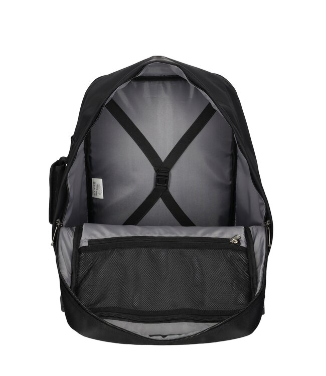 Enrico Benetti Transavia Rugzak zwart 40x30x20 Innsbruck underseater GRATIS adreslabel, oogmasker en oordopjes