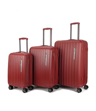 Decent Decent Paradiso Set de Valises Rouge 76x45x30cm
