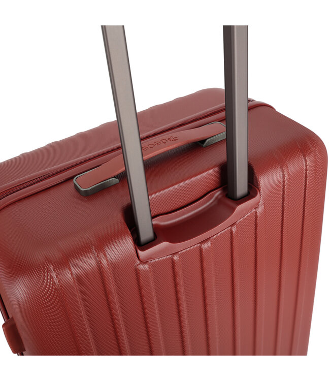Decent Paradiso Grote koffer Rood 76X45X30 CM