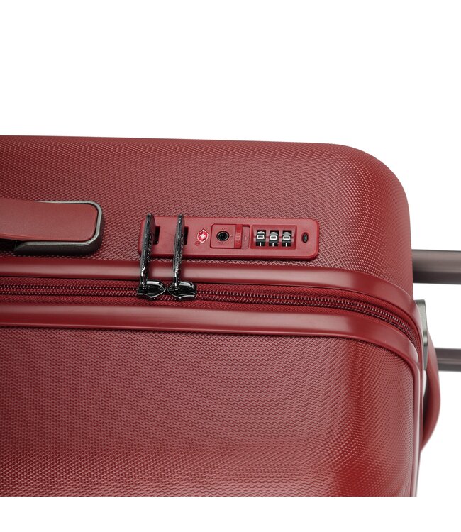 Decent Paradiso medium koffer Rood 66x40x25 CM