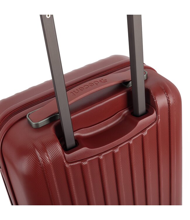 Decent Paradiso Handbagagekoffer Rood 55x35x20 cm