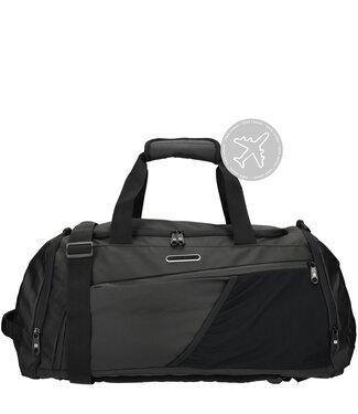 Enrico Benetti Enrico Benetti Sporttas / Reistas / Rugzak Zwart 55x30x25cm - Cabin Luggage