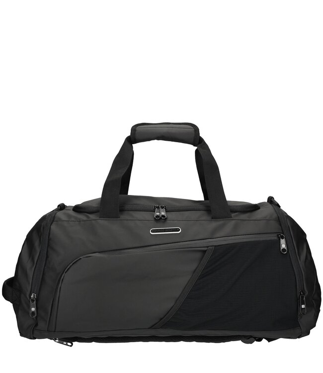 Enrico Benetti Sporttas / Reistas / Rugzak Zwart 55x30x25cm - Cabin Luggage - Polyester - handbagage
