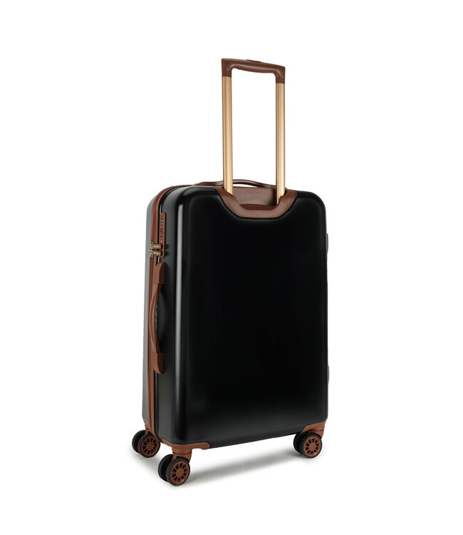 Decent Retro Medium koffer Zwart 66X42X26 CM