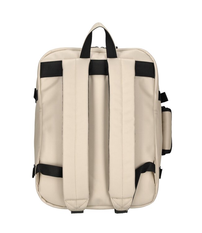 Enrico Benetti KLM Rugzak Zand 40x30x20 Innsbruck underseater GRATIS adreslabel, oogmasker en oordopjes