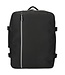 Enrico Benetti Ryanair Enrico Benetti Bergen 17’’ Waterproof Cabin Rugzak – Underseater Handbagage Zwart
