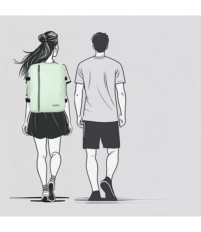 Enrico Benetti Ryanair Enrico Benetti Bergen 17’’ Waterproof Cabin Rugzak – Underseater Handbagage Mint﻿