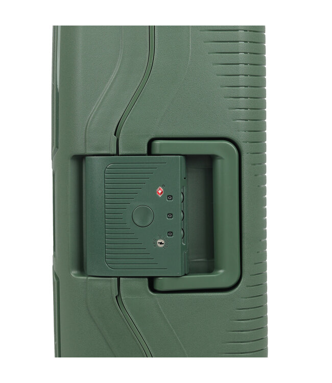 Decent SMART Handbagage koffer Olijfgroen 55X40X20 CM