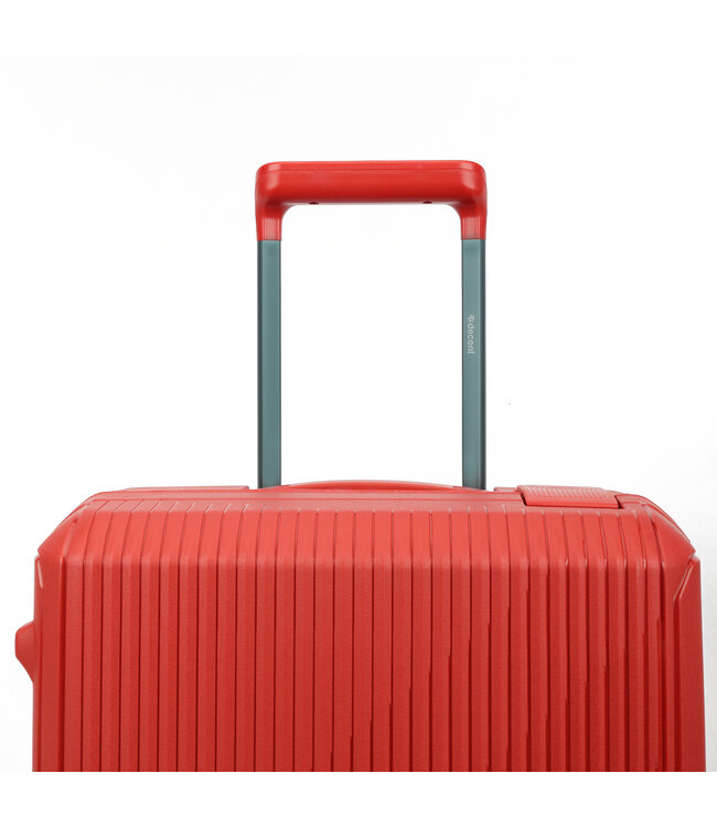 Decent SMART Handbagage koffer Rood 55X40X20 CM