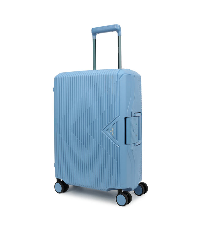 Decent SMART Handbagage koffer Lichtblauw 55X40X20 CM