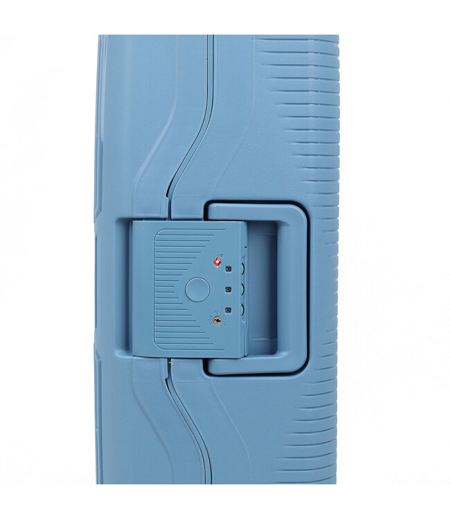 Decent SMART Handbagage koffer Lichtblauw 55X40X20 CM