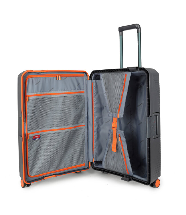 Decent SMART Medium koffer Antraciet 67X46X27 CM