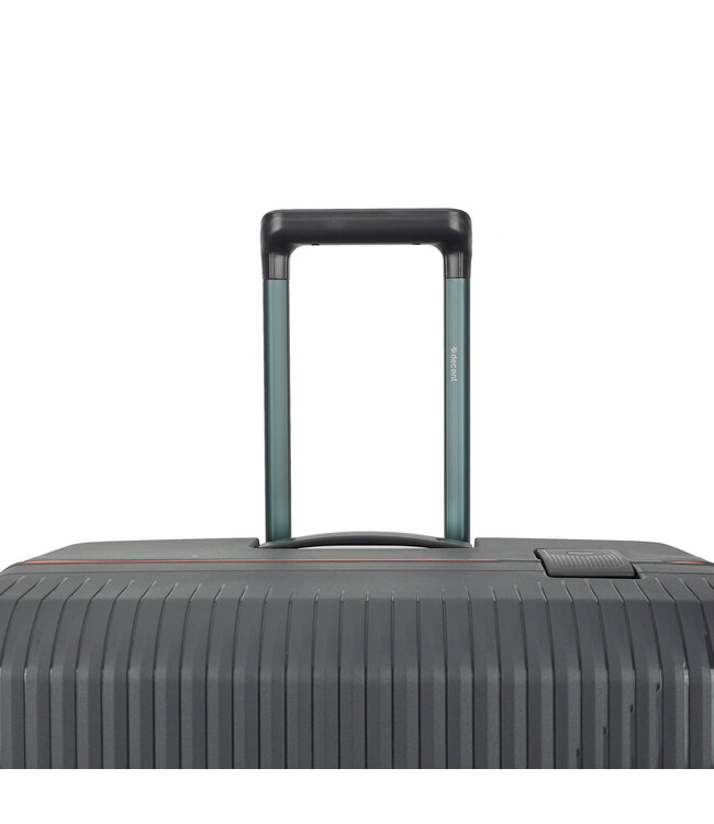 Decent SMART koffer groot Antraciet 77X54.5X32,5 CM