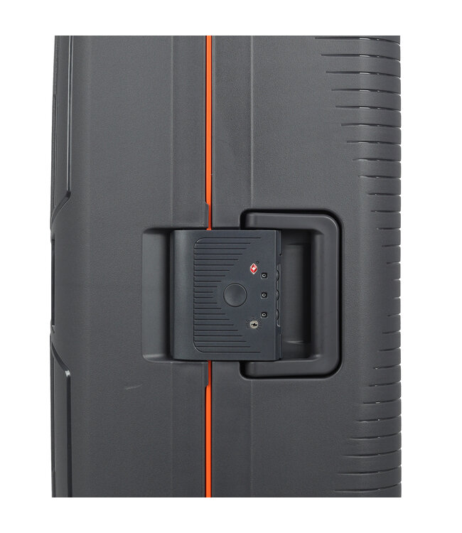 Decent SMART koffer groot Antraciet 77X54.5X32,5 CM