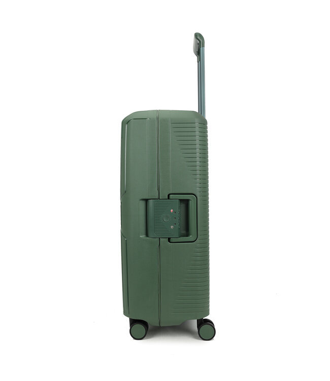 Decent Decent Set de Valises Vert Olive 77x54x31cm
