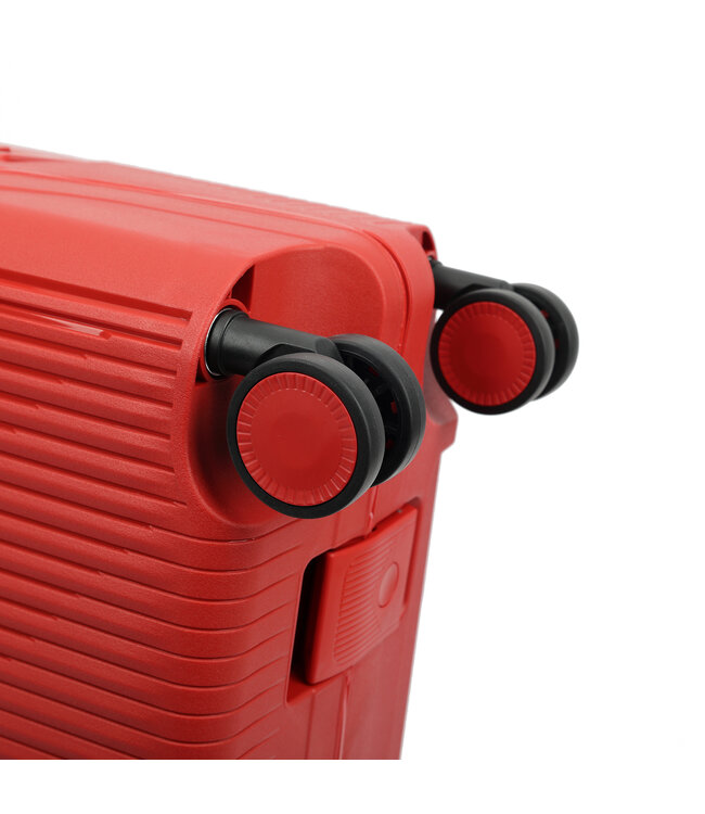 Decent Decent Set de Valises Rouge 77x54x31cm
