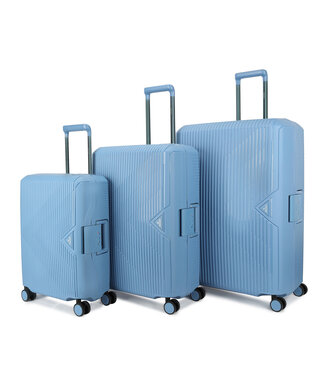 Decent Decent Set de Valises Bleu Clair 77x54x31cm