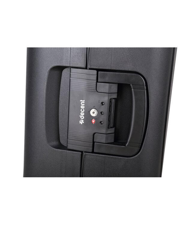 Decent Transit 2.0 Handbagage koffer Zwart 55X37X23 CM