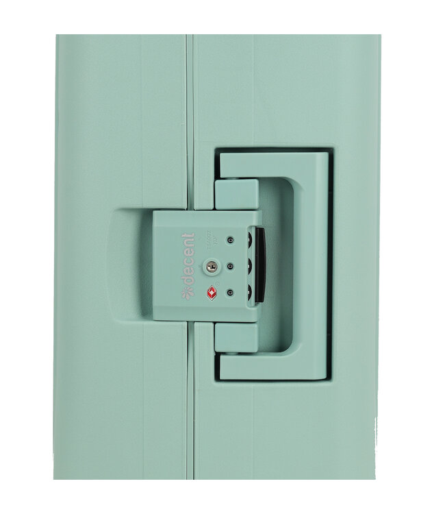 Decent Transit 2.0 Handbagage koffer Mintgroen 55X37X23 CM