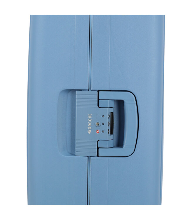 Decent Decent Grande Valise Bleu 82x54x33cm