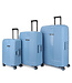 Decent Decent Set de Valises Bleu 82x54x33cm