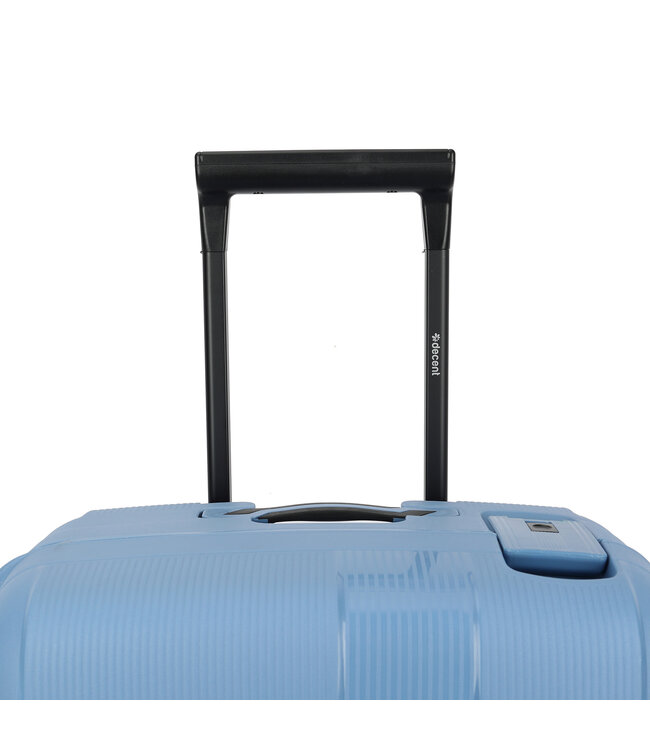 Decent Decent Set de Valises Bleu 82x54x33cm