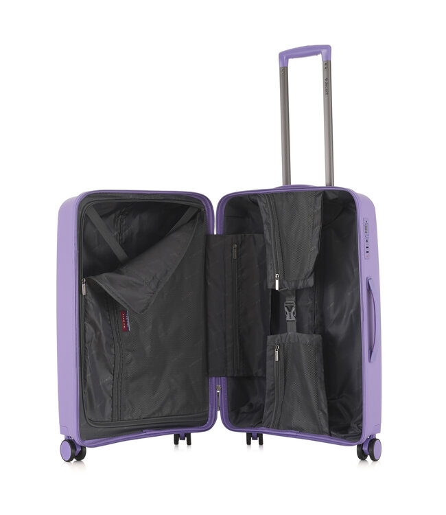 Decent Airmate Medium koffer Paars 67x45x25 CM