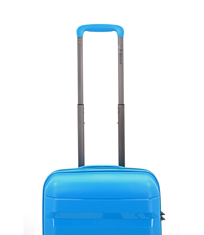 Decent Straight-Line Handbagage koffer Petrol blauw 55x35x20 CM