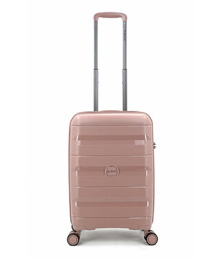 Decent Straight-Line Handbagage koffer Roze 35L 55x35x20cm