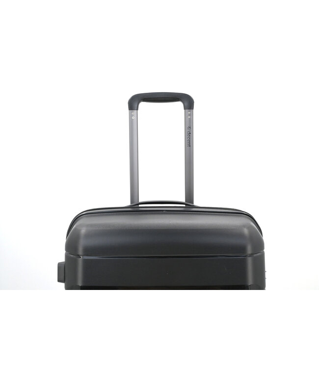 Decent Straight-Line Medium koffer Zwart 65x42x26.5 CM