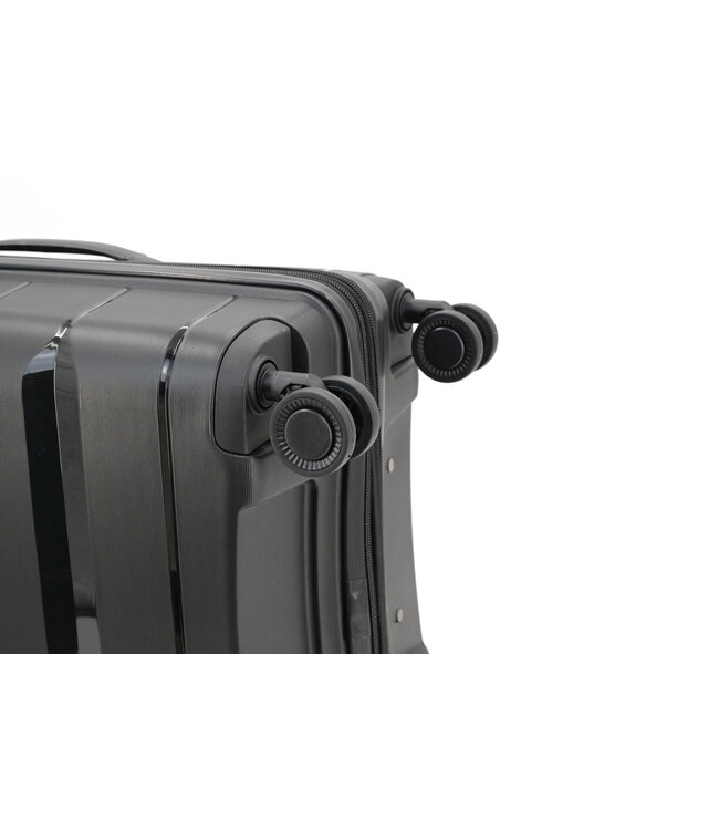 Decent Straight-Line Medium koffer Zwart 65x42x26.5 CM