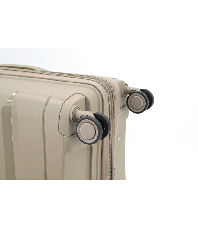 Decent Straight-Line Medium koffer Champagne 65x42x26.5 CM