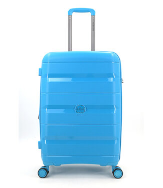 Decent Straight-Line Medium koffer Petrol blauw