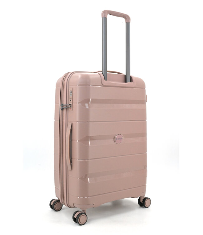 Decent Straight-Line Medium koffer Roze 65x42x26.5 CM