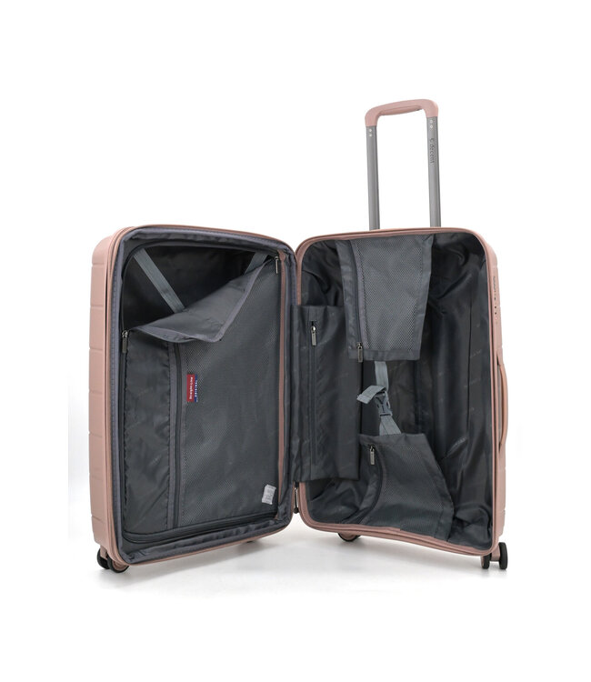 Decent Straight-Line Medium koffer Roze 65x42x26.5 CM