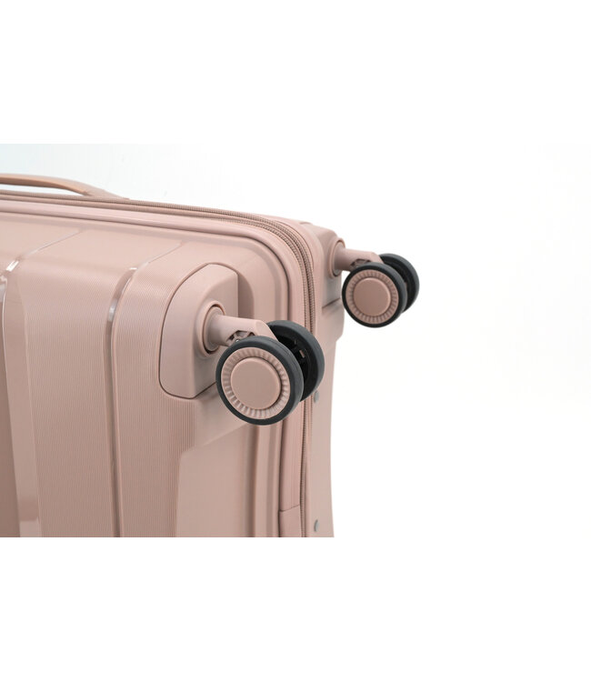 Decent Straight-Line Medium koffer Roze 65x42x26.5 CM