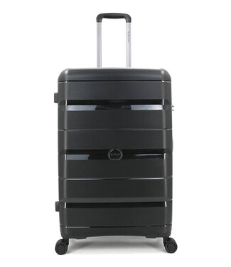 Decent Straight-Line Grote koffer Zwart